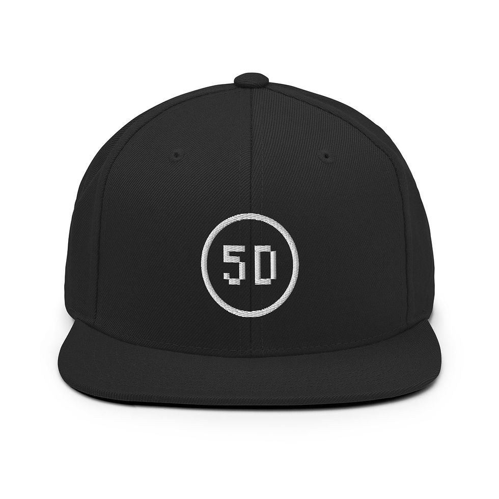 5D New Earth Snapback Black
