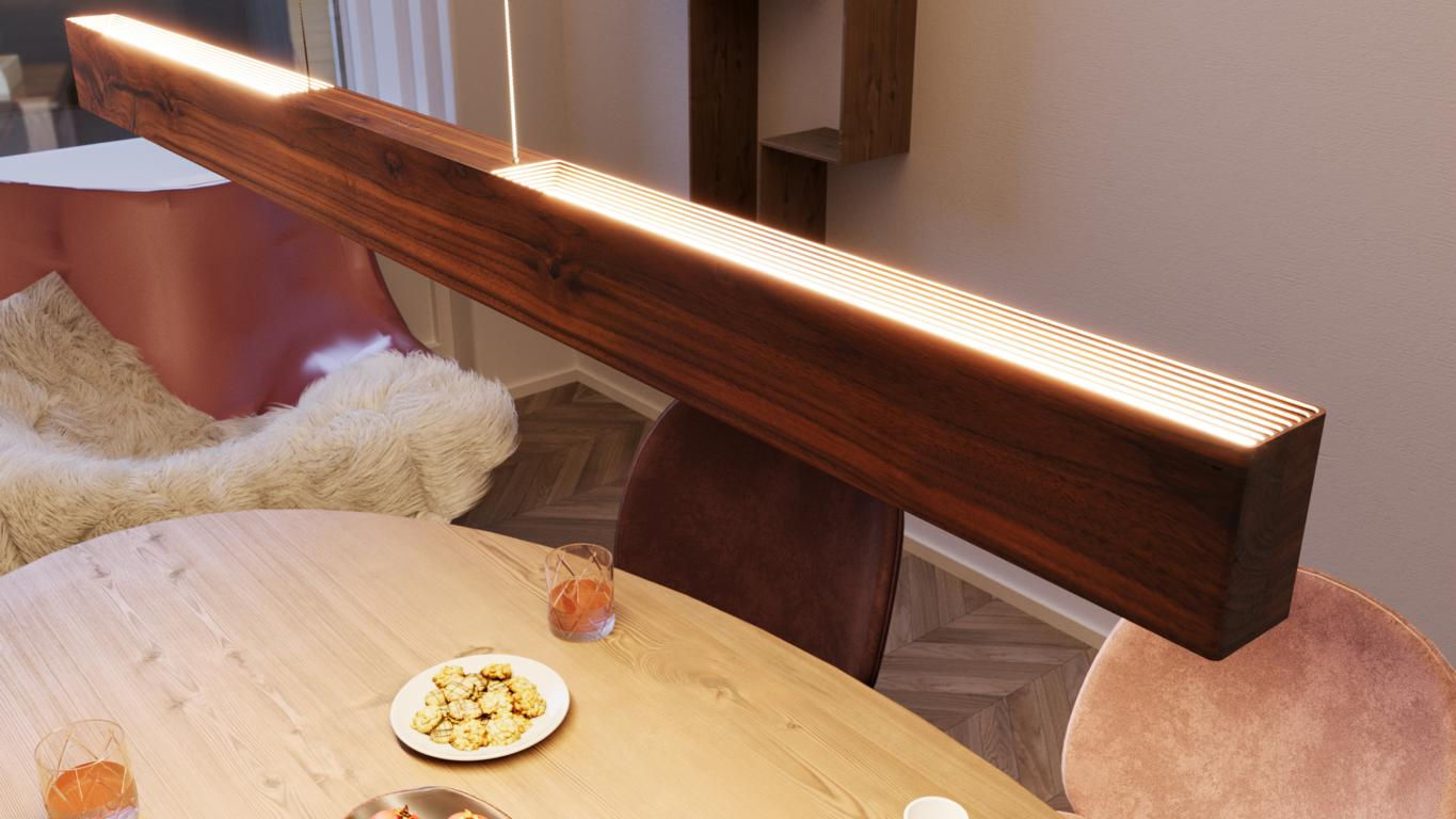 Holz Pendelleuchte - Holz Lampen Schweiz