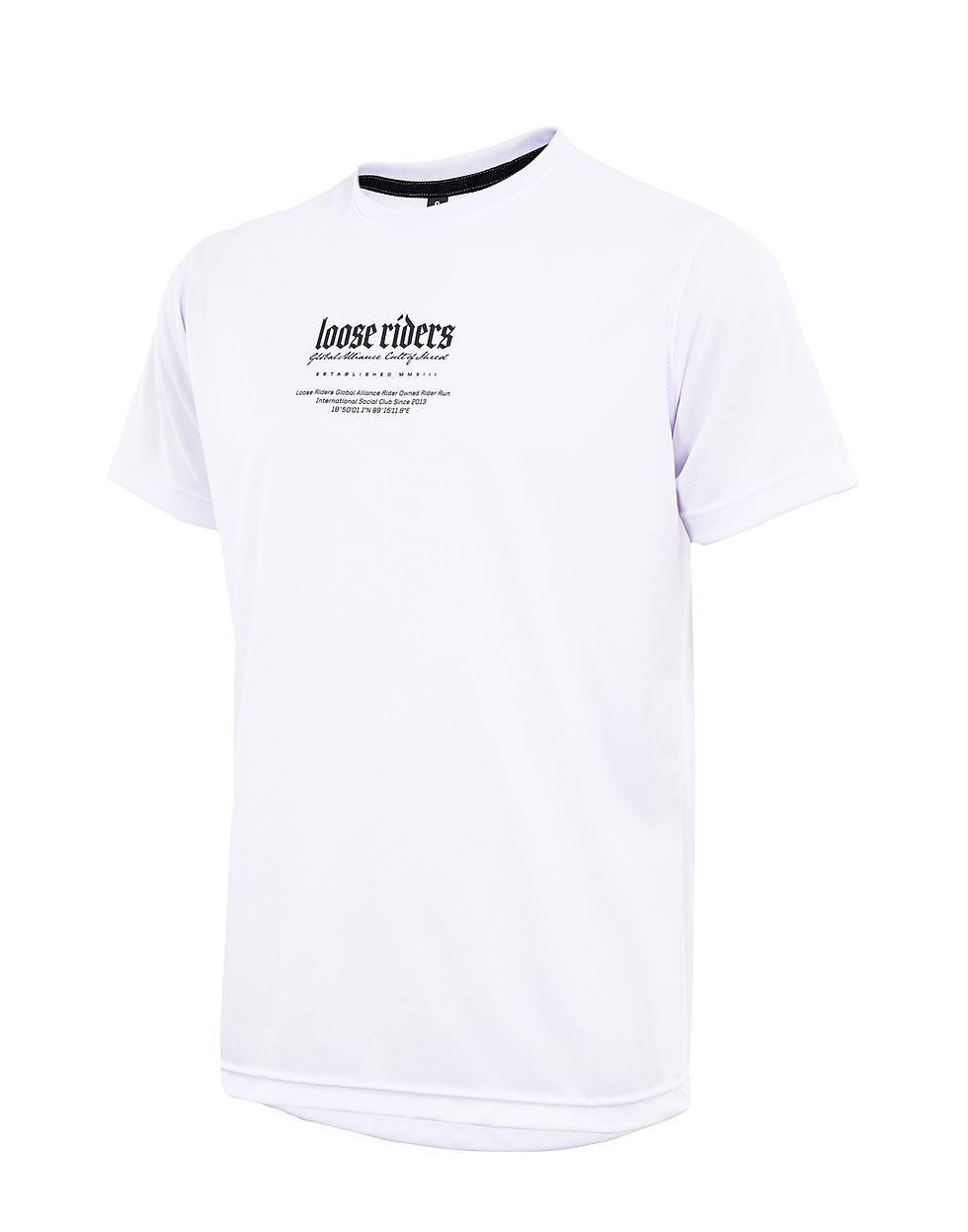 Thumbnail: Loose Riders Electric White Short Sleeve Jersey