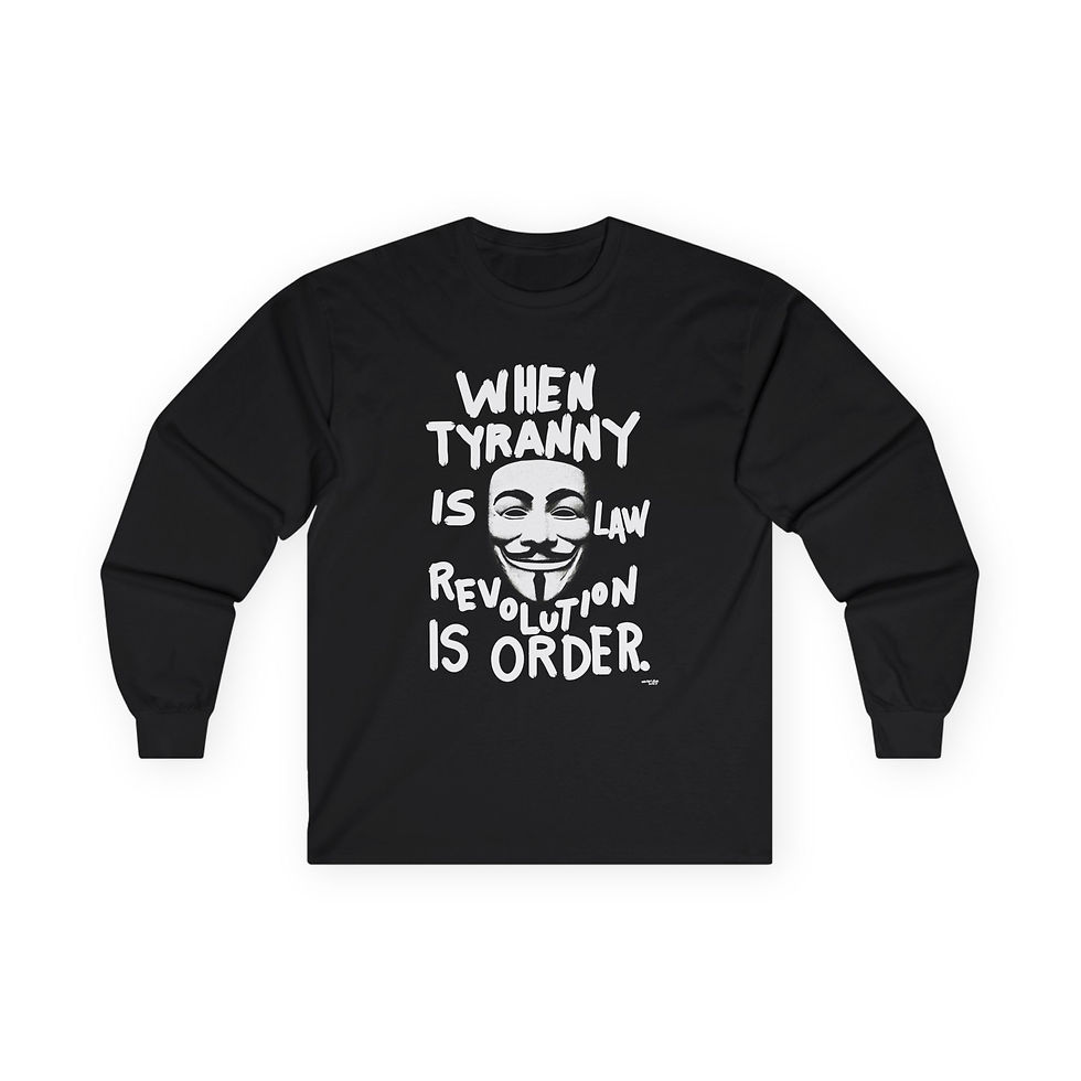 Revolution Is Order Unisex Ultra Cotton Long Sleeve Tee