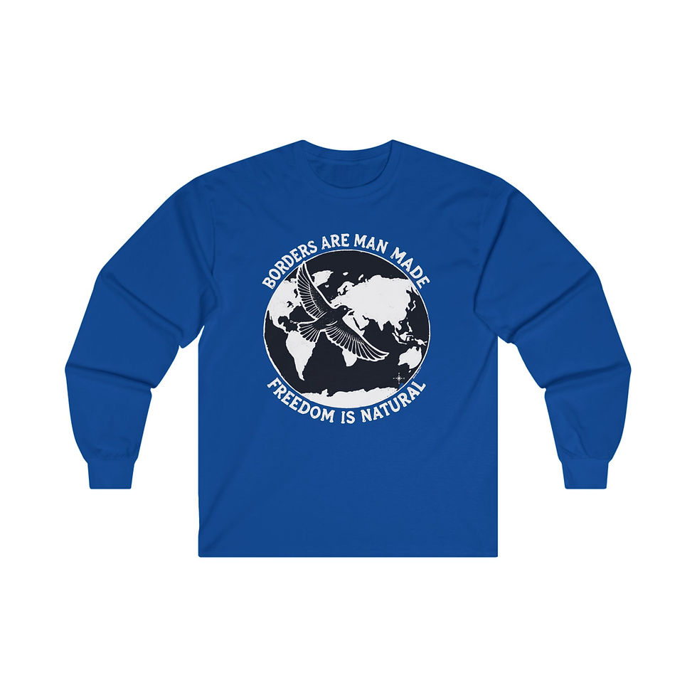 Thumbnail: Freedom Is Natural Unisex Ultra Cotton Long Sleeve Tee