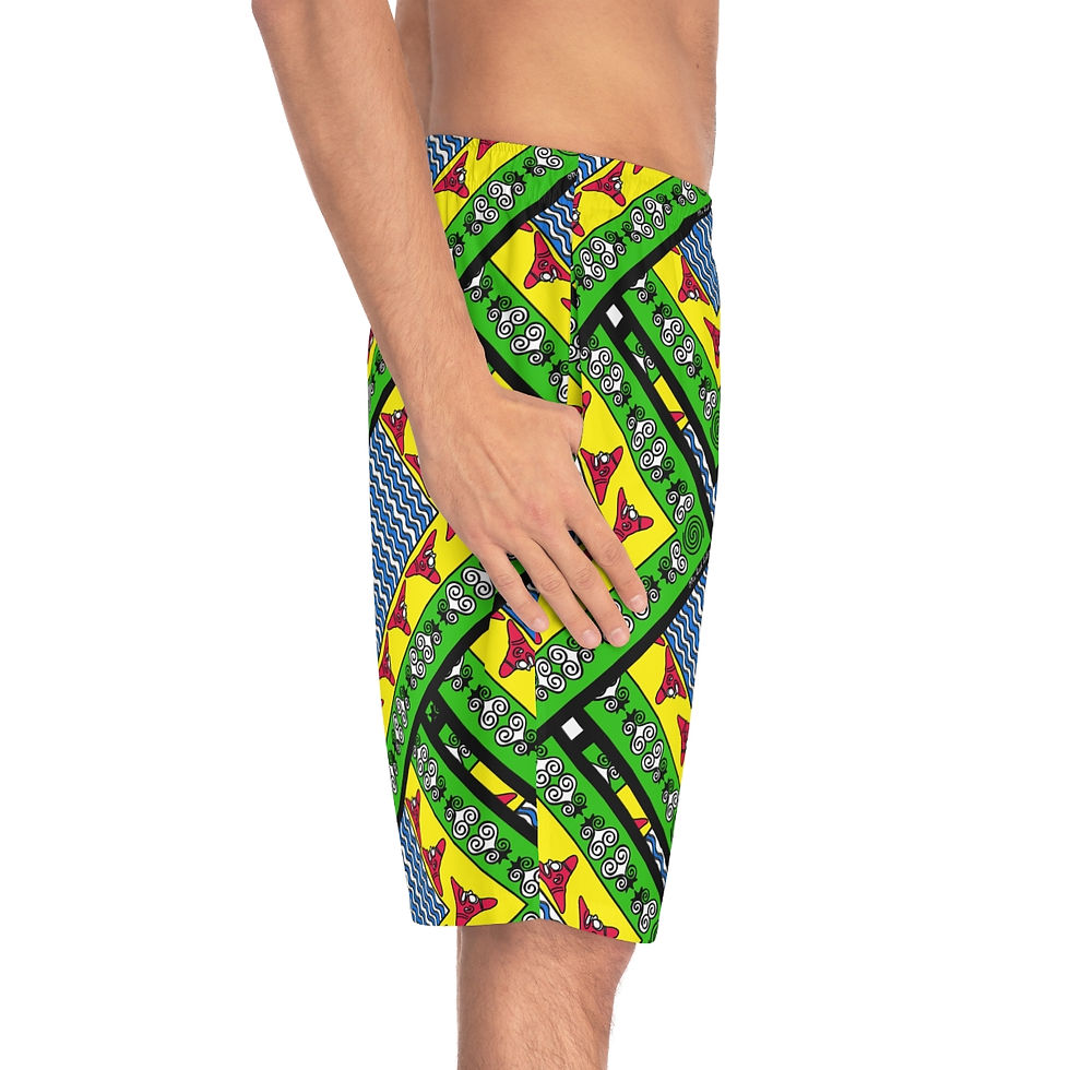 Thumbnail: Caribe Heart Men's Board Shorts 