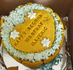 Dog cake