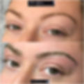 Ketna Butron Microblading - example of eyebrow feathering and microstrokes, microblading Leicester