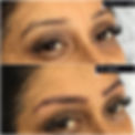Ketna Butron Microblading - Before and after eyebrow embroidery, microblading Leicester