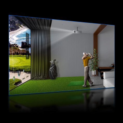 home golf simulator set up dubai