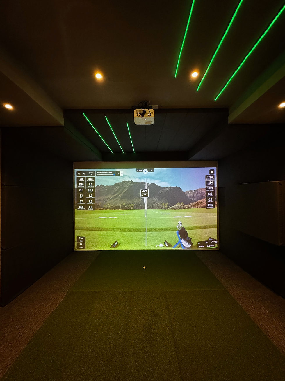Golf Simulator Installation for Mobile Golf Simulator Dubai