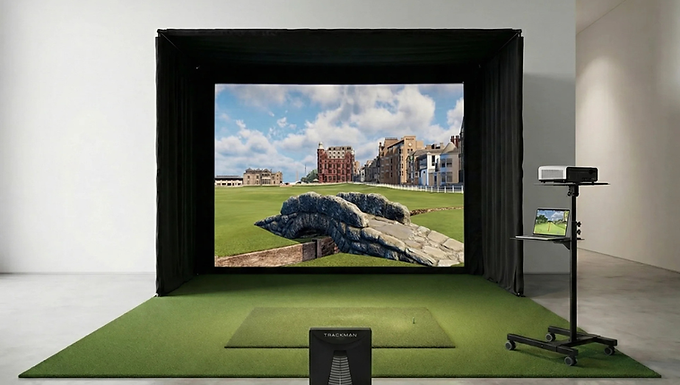 The Eagle Golf Simulator Bundle