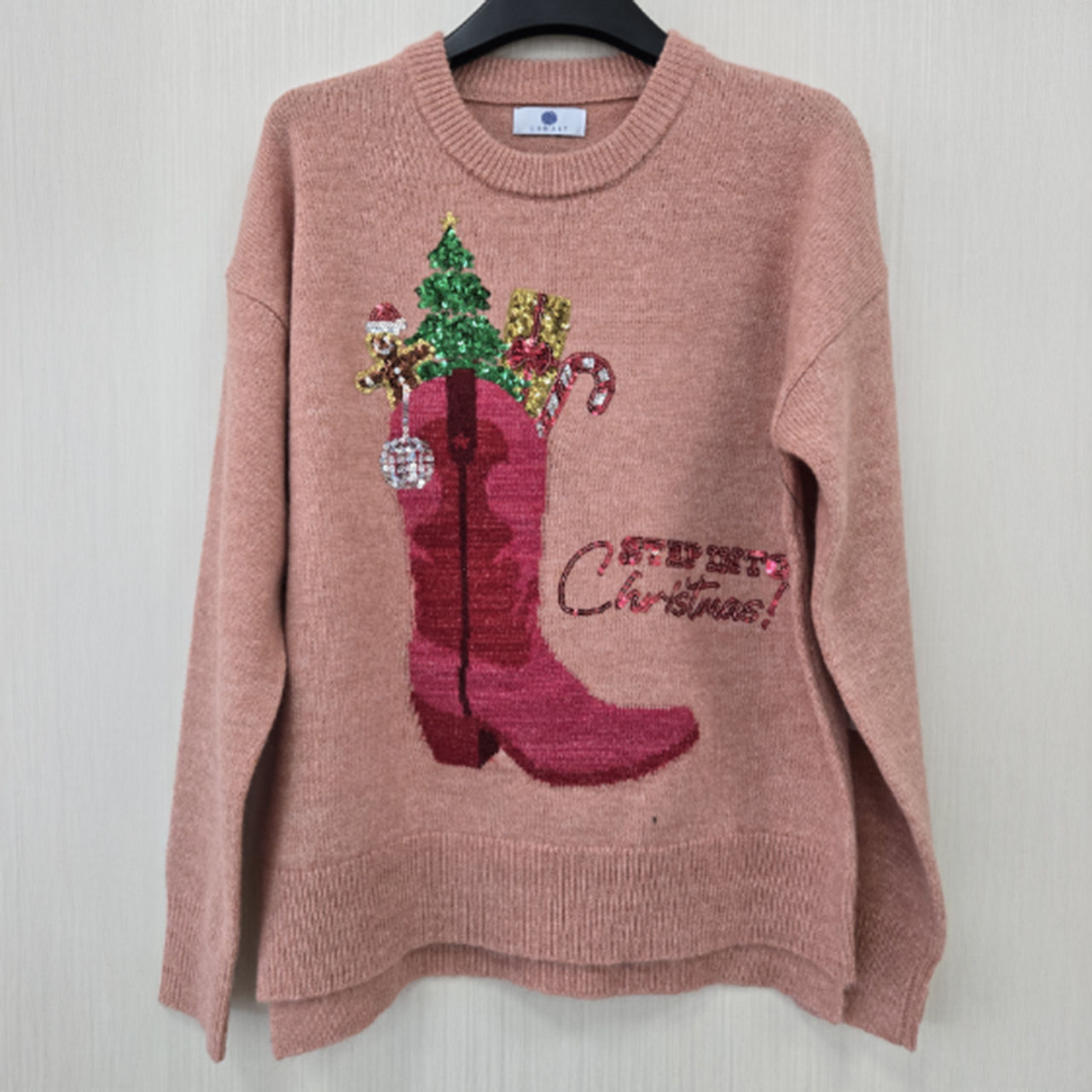 LADIES CHRISTMAS KNITTRD JUMPER