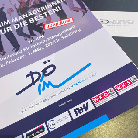 10. Konferenz für Interim Manager in Salzburg