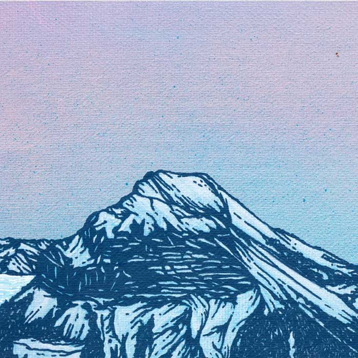Thumbnail: Chamechaude _ Print_ Mountain wall art