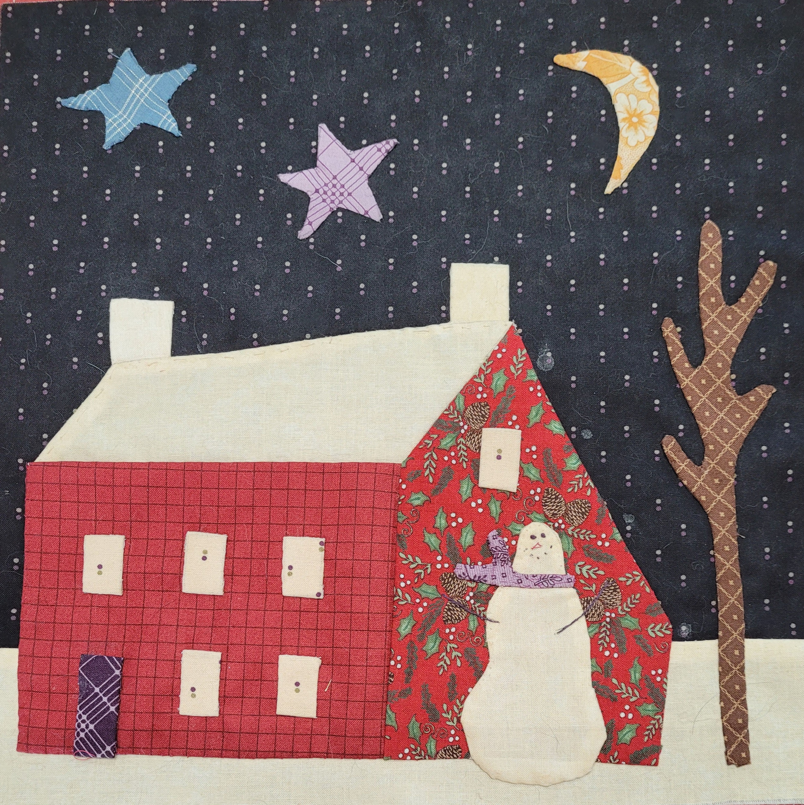 Winter Wonders table stand pattern