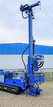 Kompaktes Raupenbohrgerät KB21 für Brunnenbau und Geotechnik