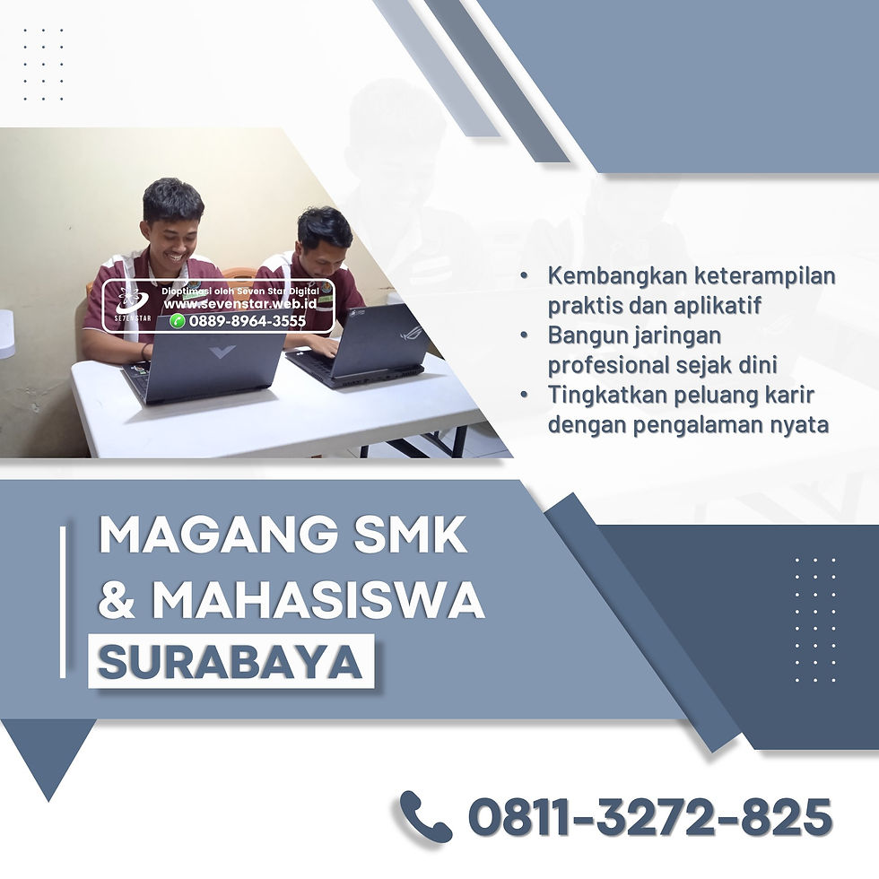 Cari peluang magang SMK RPL di rumah sakit Surabaya