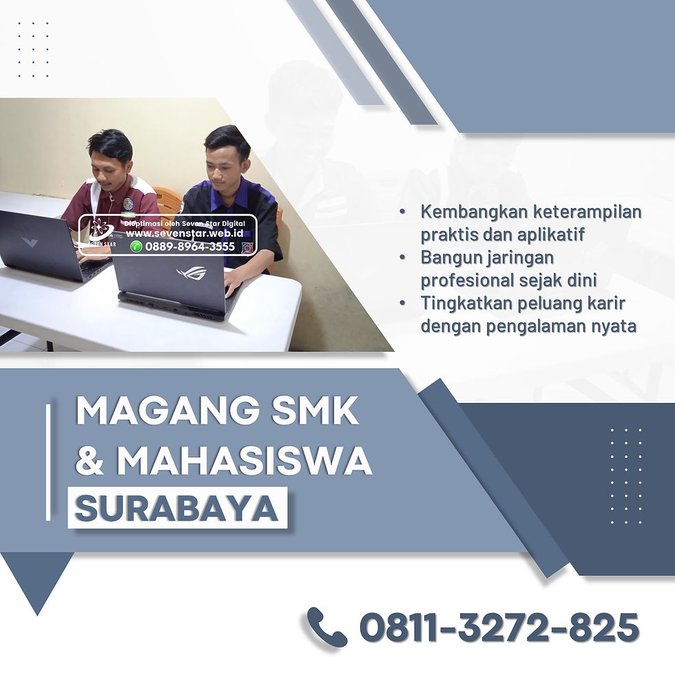 Cari magang SMK TKJ di perusahaan-perusahaan Surabaya.