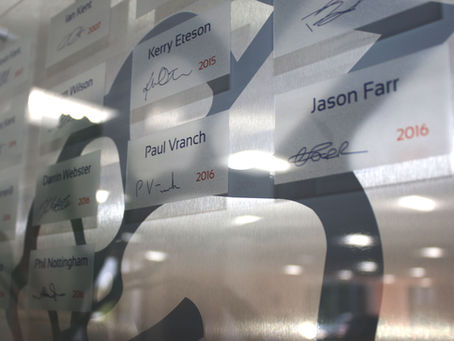 20 Year Service Awards 2016