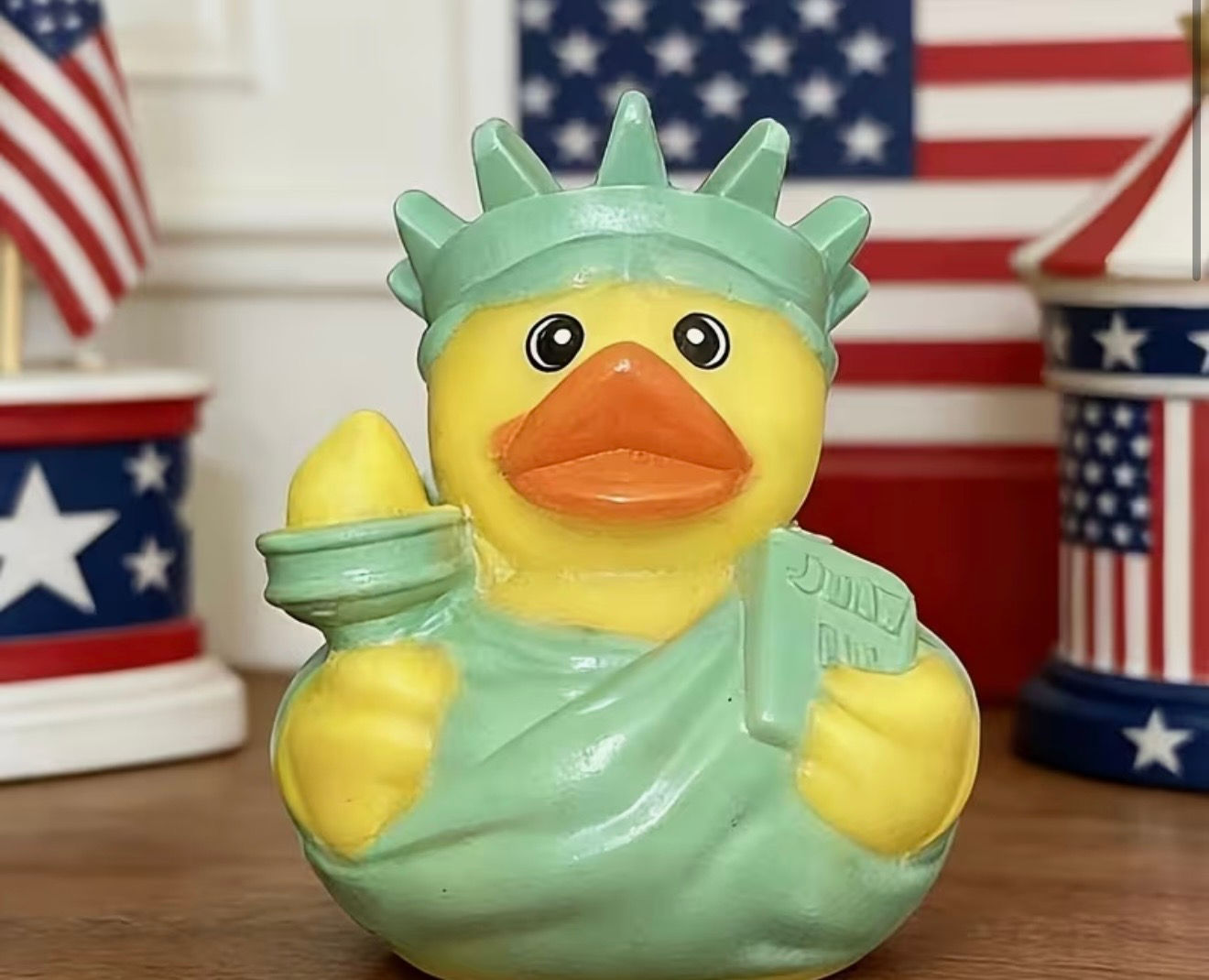 2 pack - Statue of Liberty rubber ducks