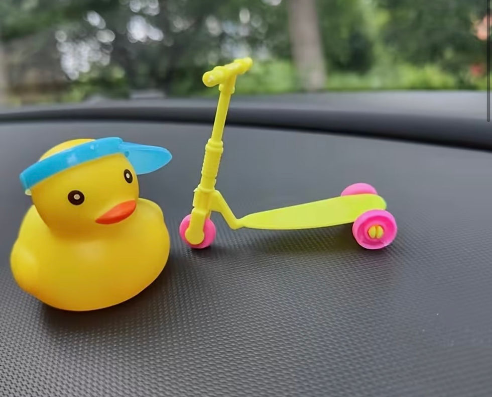 Thumbnail: 1 piece - Cool scooter duck