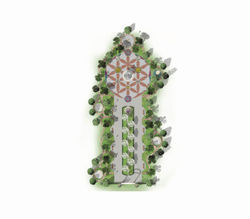 Эскизный проект 'Аллея семьи', генеральный  план