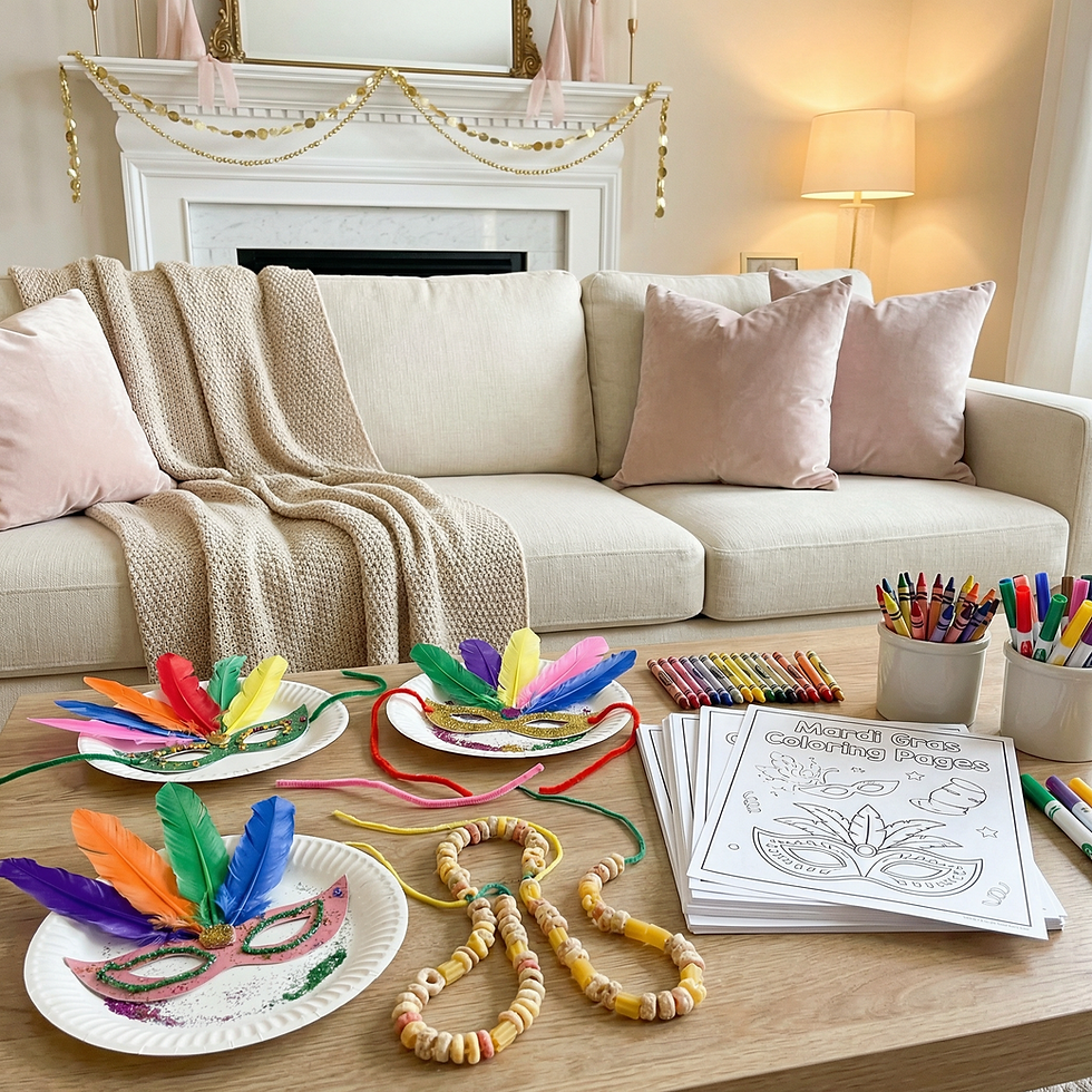 Zero‑Prep Mardi Gras Ideas for Kids (Because Fat Tuesday Came Fast)