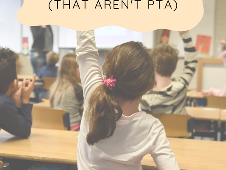 10 Ways to Volunteer in Your Child's School! (That Aren't PTA)