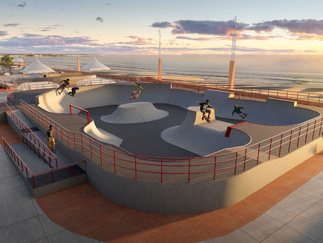 Projeto do Skatepark do Subúrbio, primeira pista olímpica do Brasil, será apresentado nesta segunda (16)