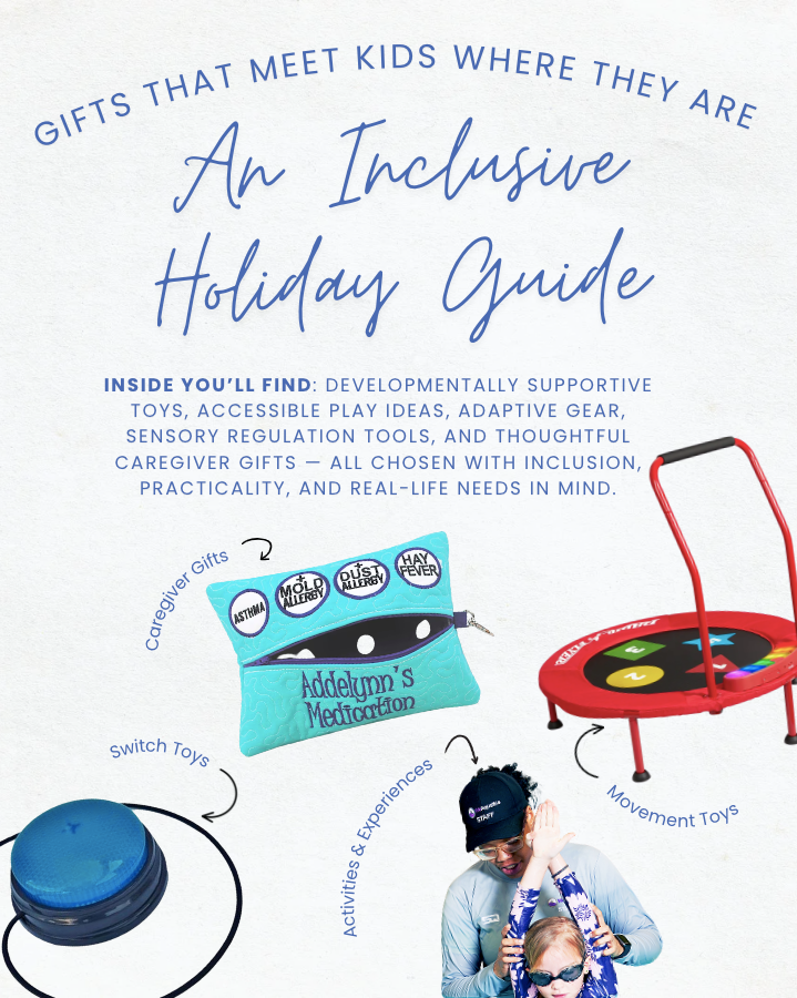 A pediatric PT–crafted list of toys, tools, and gifts built for real families, real bodies, real nervous systems.