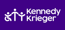 Kennedy Krieger logo on Wayde AI website highlighting responsible AI consulting for healthcare and education organizations