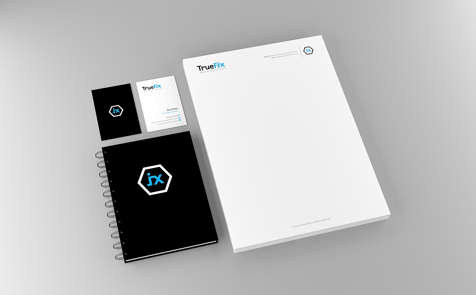 truefic branded stationery