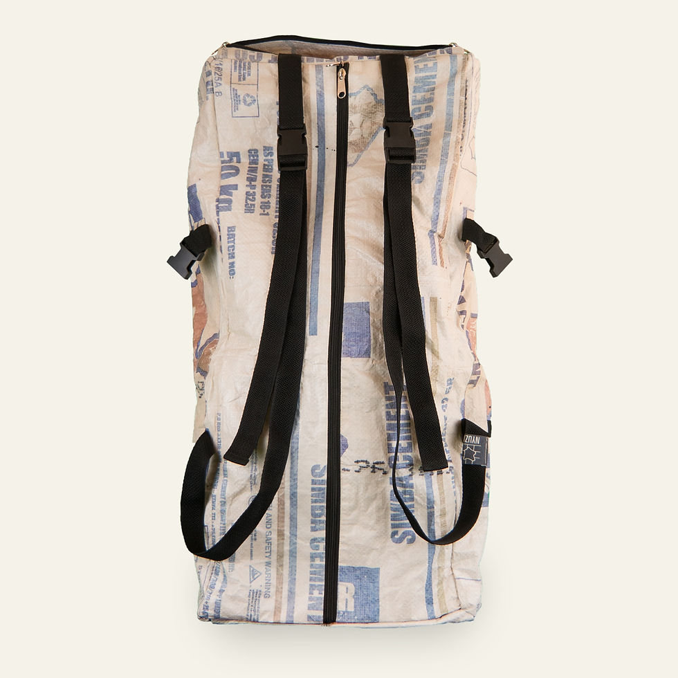 Miniaturbild: Upcycling Reise-Rucksacktasche XL