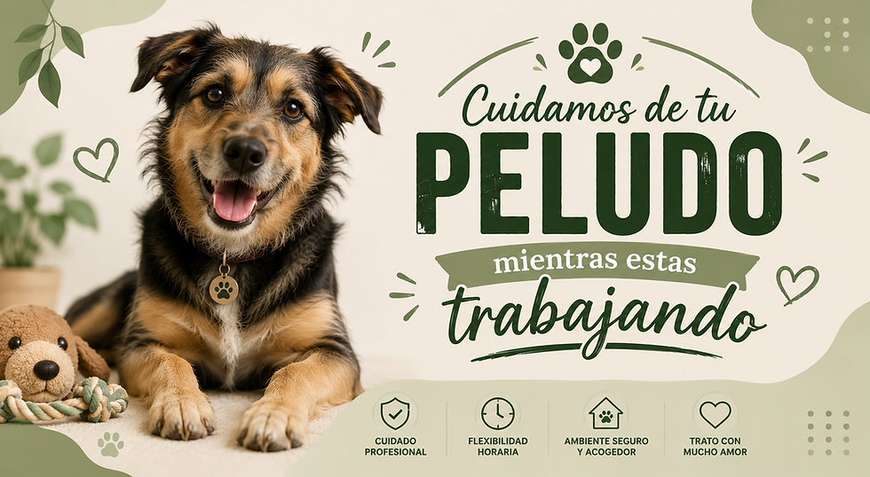¿Qué hacer si trabajo muchas horas y mi perro pasa demasiado tiempo solo? - guarderia de dia akrama cantabria