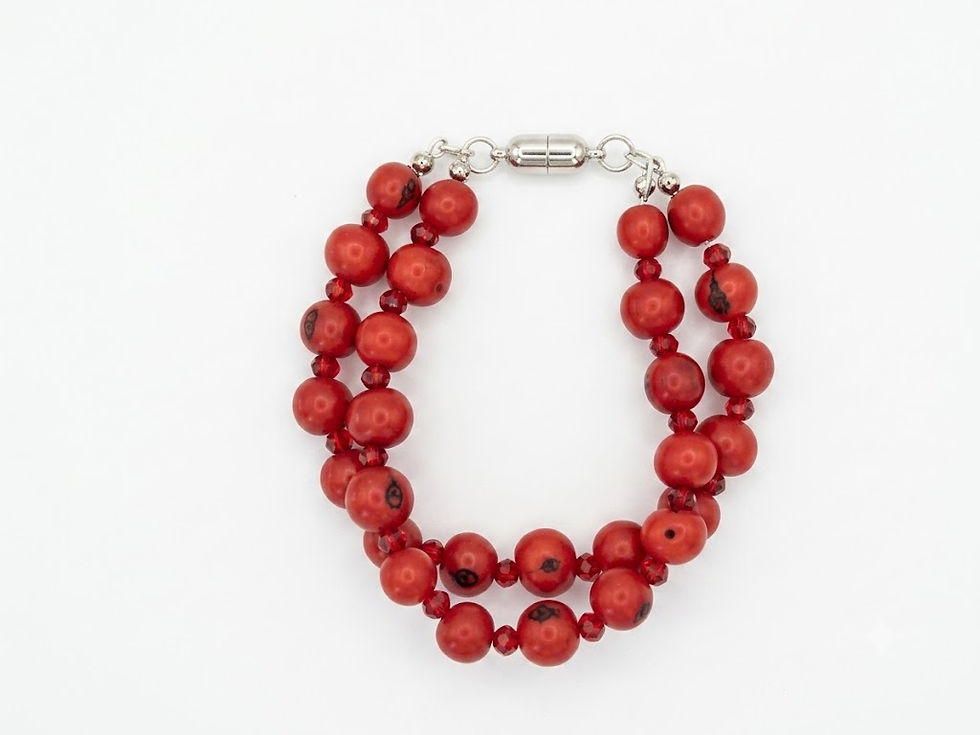 Miniatura: pulsera pambil doble