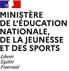 Logo ministère de l'éducation nationale de la jeunesse et des sports avec soundyoga yoga compiegne