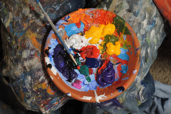 pintura de los colores