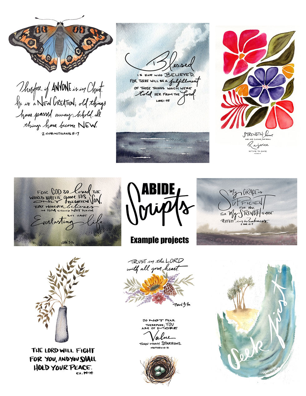 Watercolor + the Word