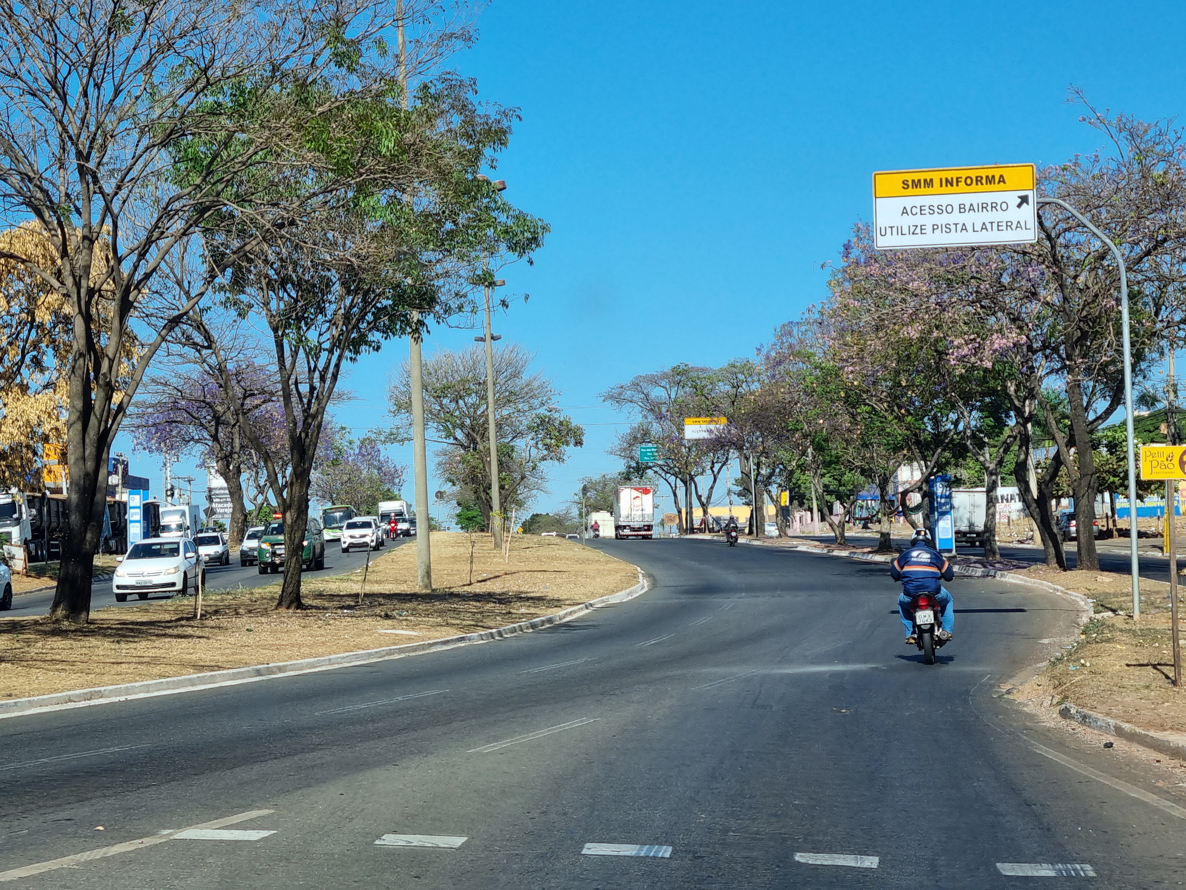 BR-060 leaving Goiânia toward Rio Verde, August 2024