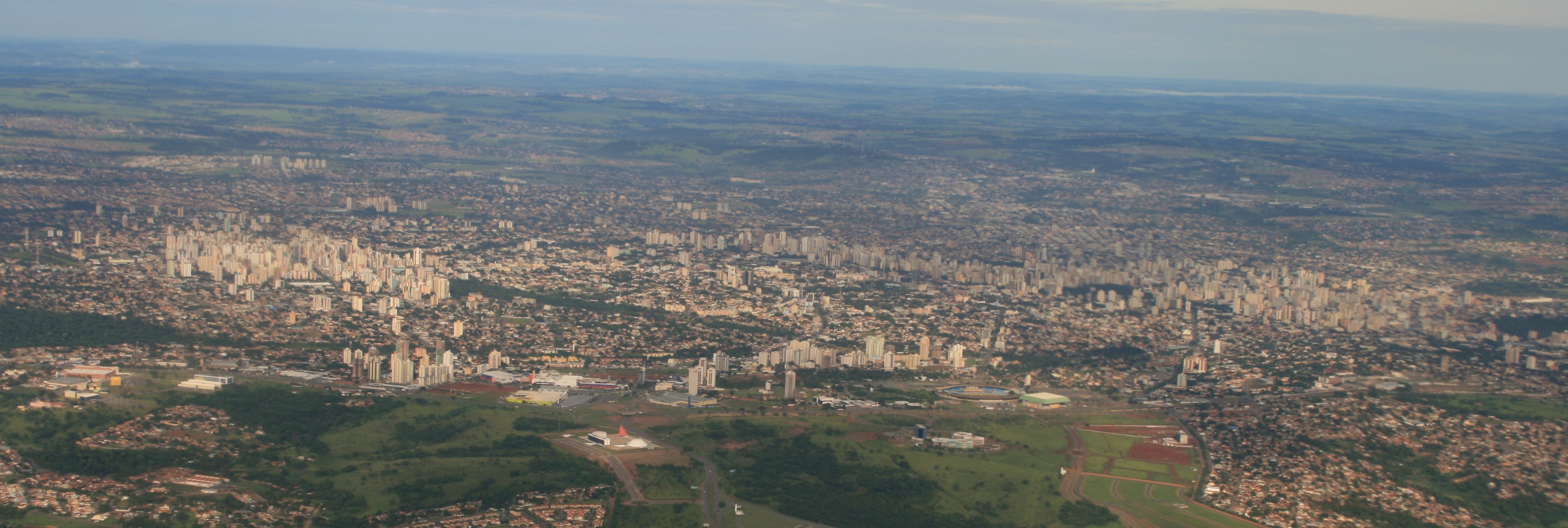 Panorama de Goiânia, 8 de janeiro de 2007