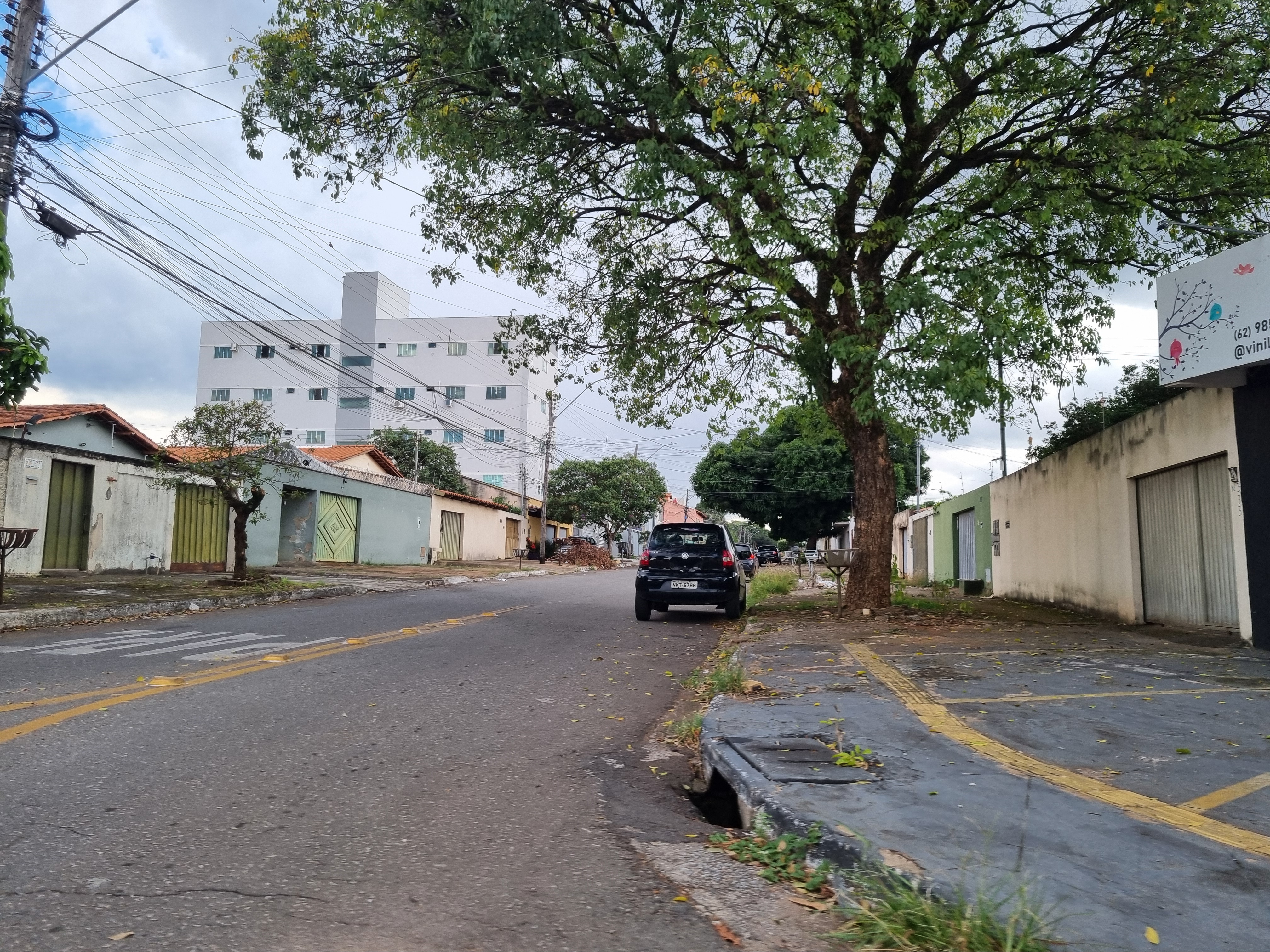 Rua Juiz de Fora, Jardim Ana Lúcia, Goiânia, em janeiro de 2025