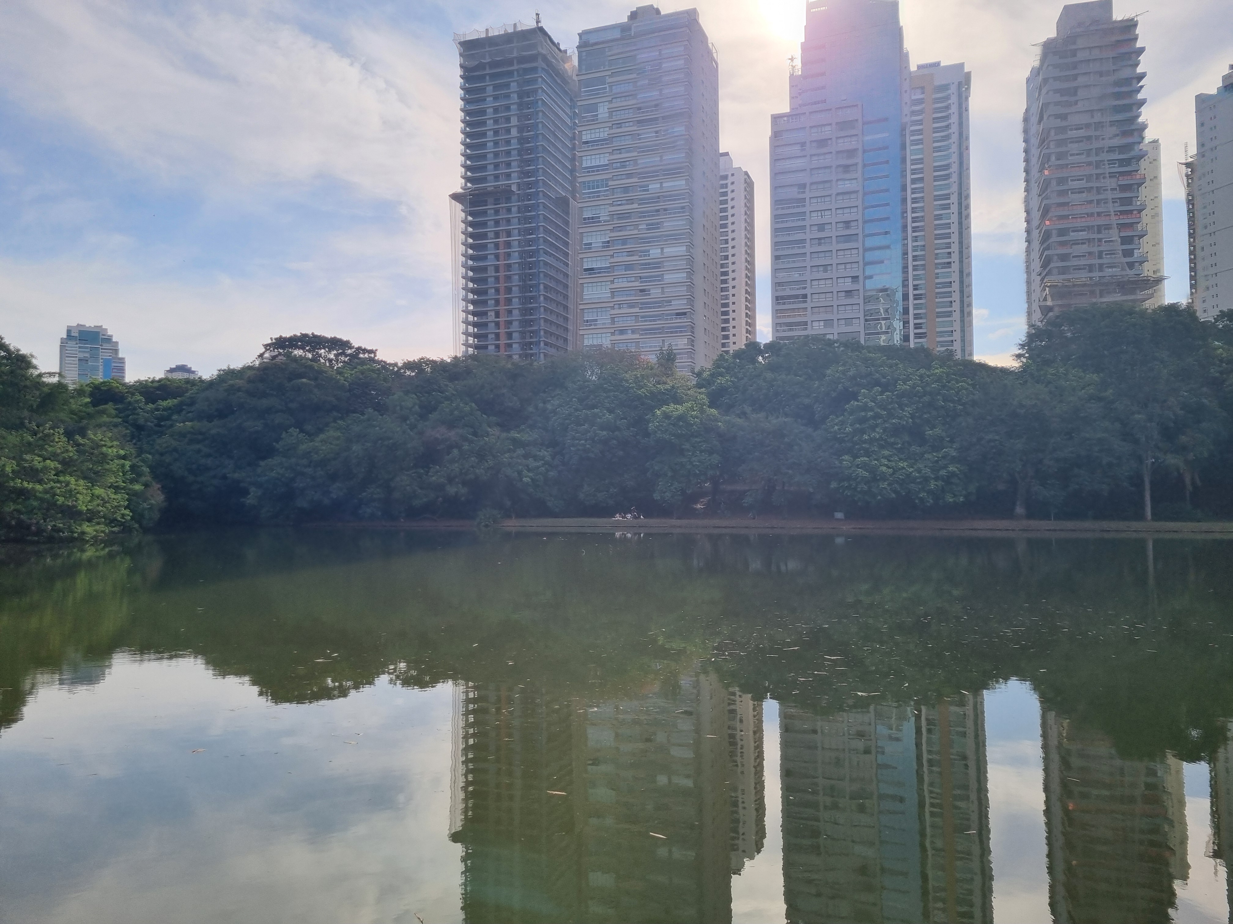 Interior view of Parque Areião in Goiânia on June 15, 2025
