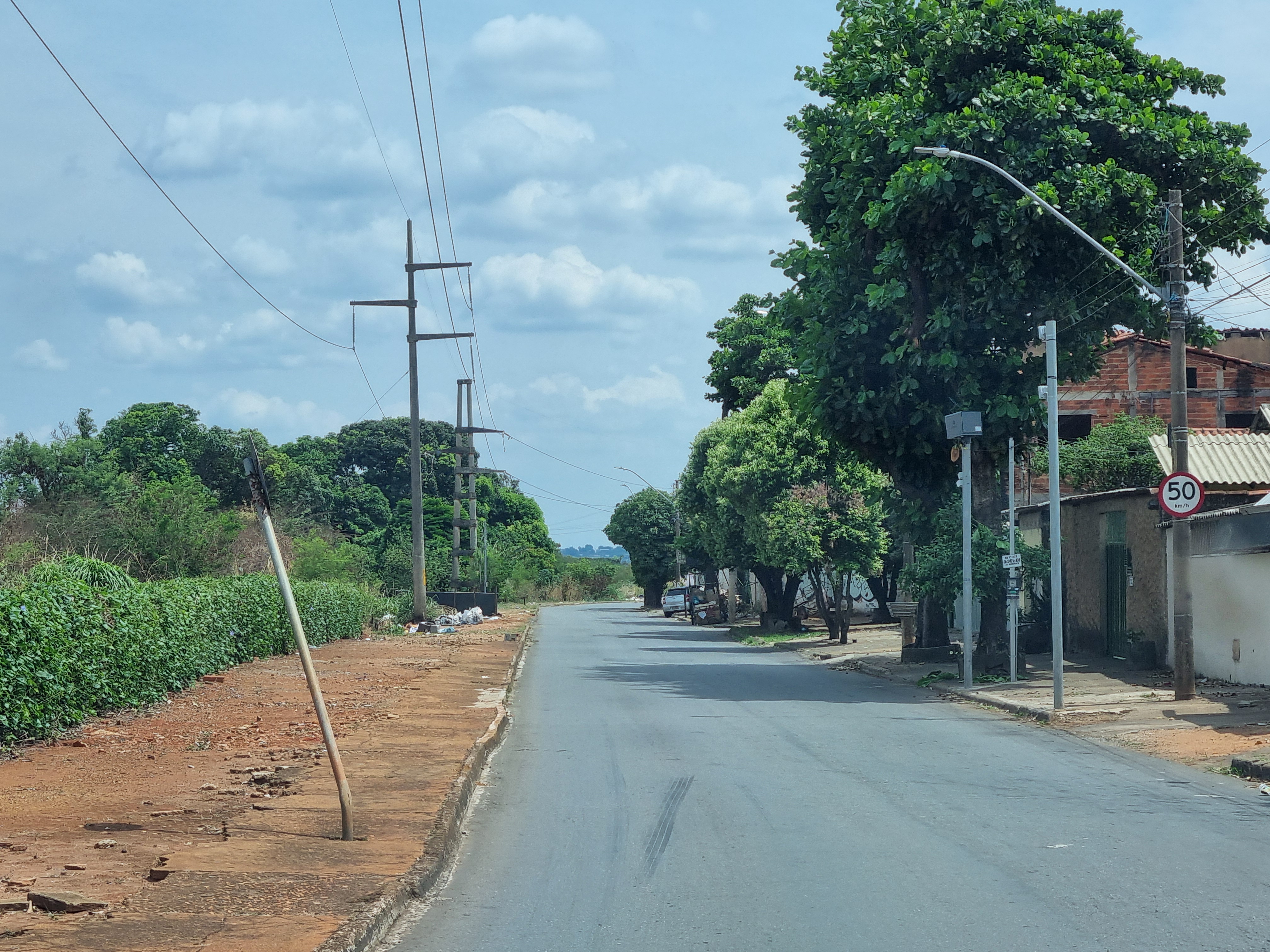 Avenida C-107, no Jardim América, em Goiânia, em 1 de novembro de 2025