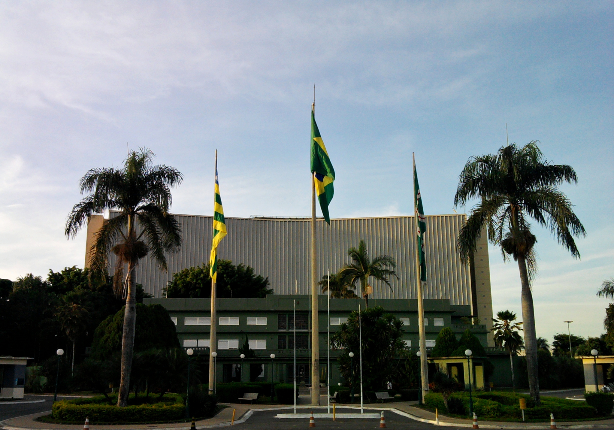 Palácio das Esmeraldas, Civic Square, Goiânia, May 1, 2010