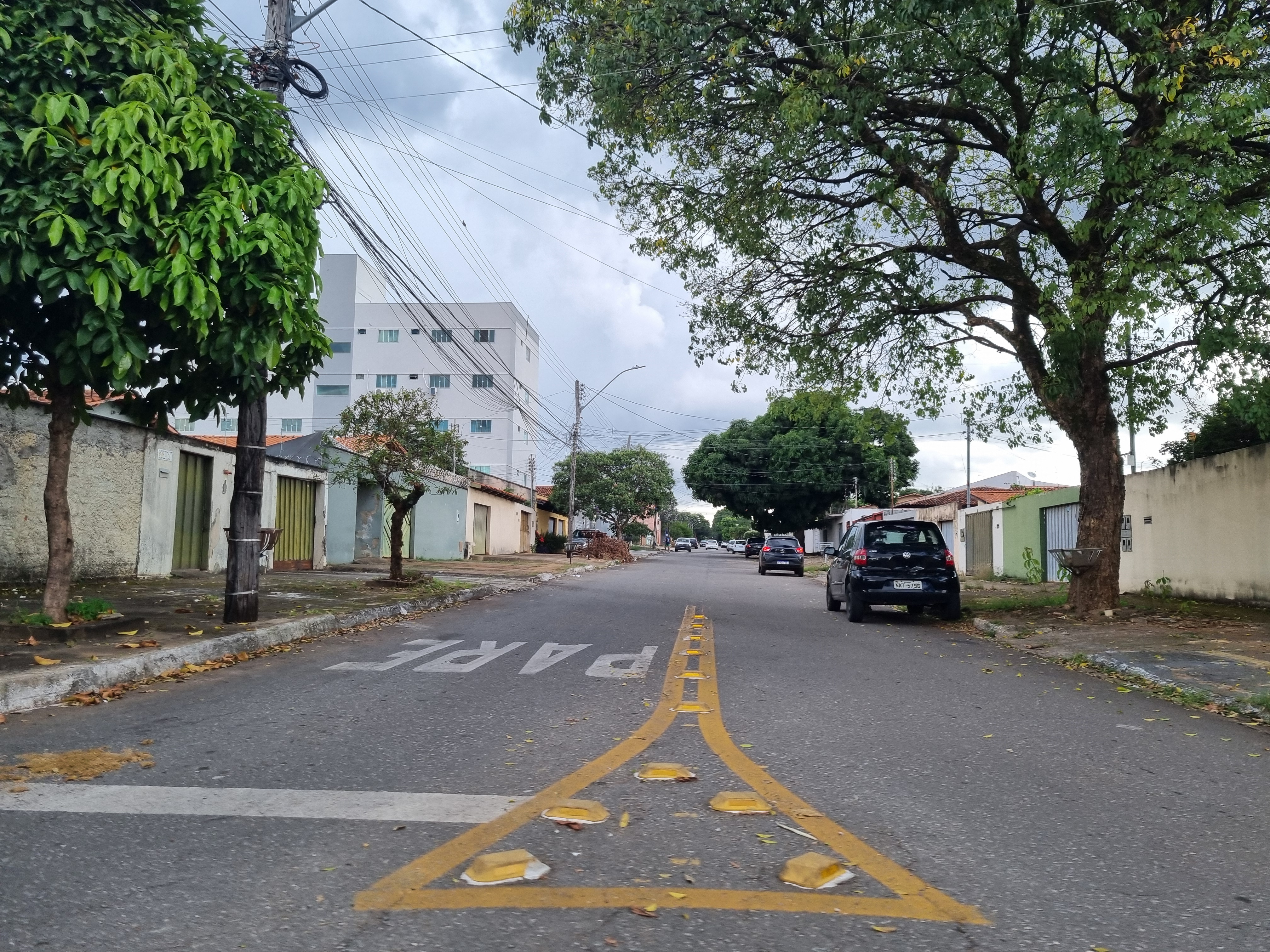 Rua Juiz de Fora, Jardim Ana Lúcia, Goiânia, em janeiro de 2025