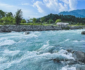 Kashmir waterfalls 