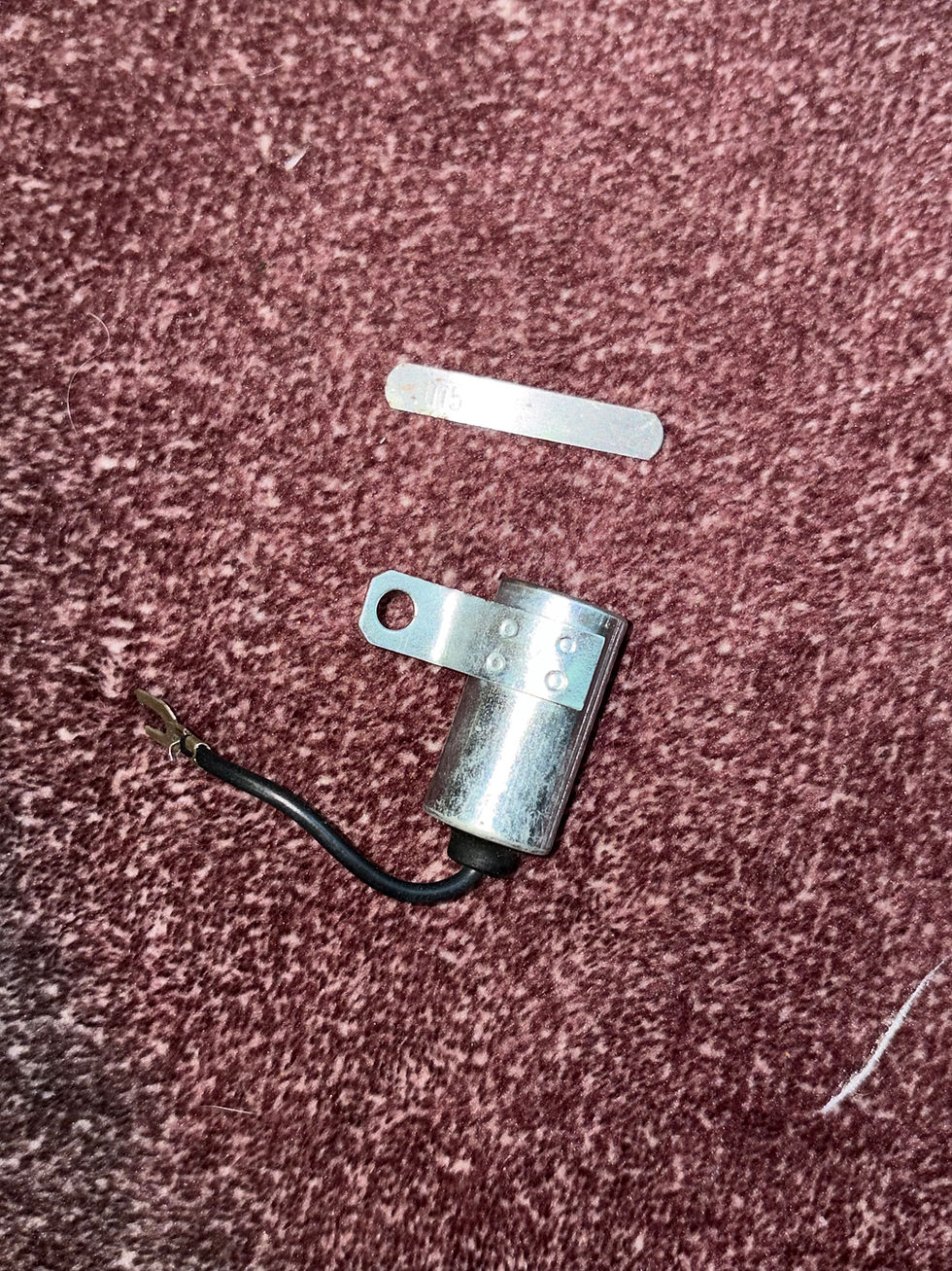 Thumbnail: Points Condenserand Rotor Fits Ford 8N Tractor w/ Front Mount Distributor
