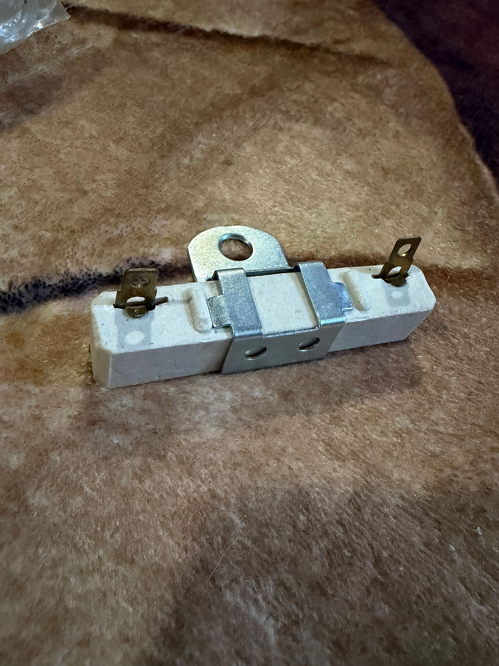 Thumbnail: J&N 170-14003 Ford Tractor Resistor 8NE10306 6V to 12V Conversion, Ohms Resistor