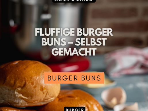 Fluffige, goldbraune Burger Buns – perfekt für saftige Burger 🍔🔥