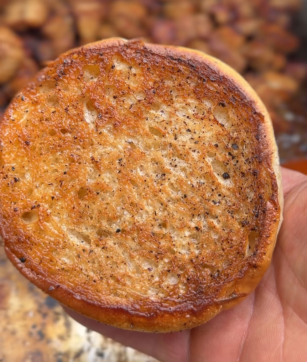 Geröstetes Brioche Bin