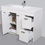 Thumbnail: 48" Single Top Lugano Vanity in Glossy White