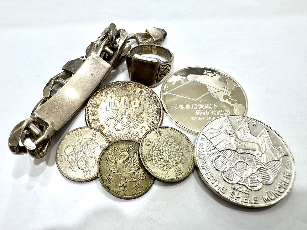 銀貨・銀装飾品