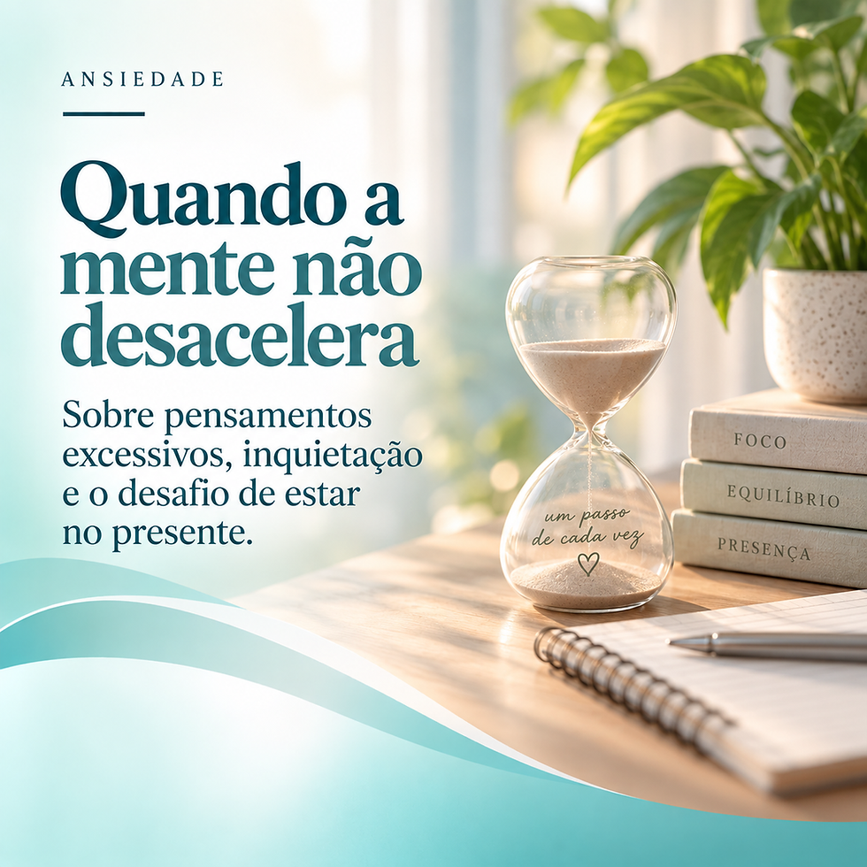 Entendendo a ansiedade